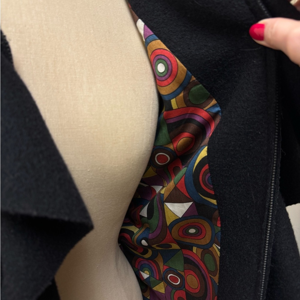 🚨MAKE AN OFFER🚨 Beyond Threads Ruffle Wool Coat - Picture 4 of 10
